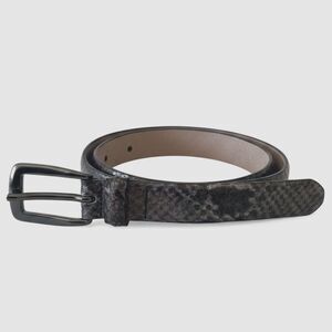 The Limited Python Snake Style Genuine Italian Leather Made In Italy Belt Size S
